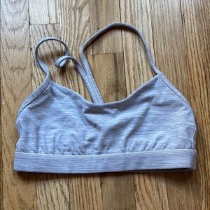 Lulu Lemon Power Y striped bra